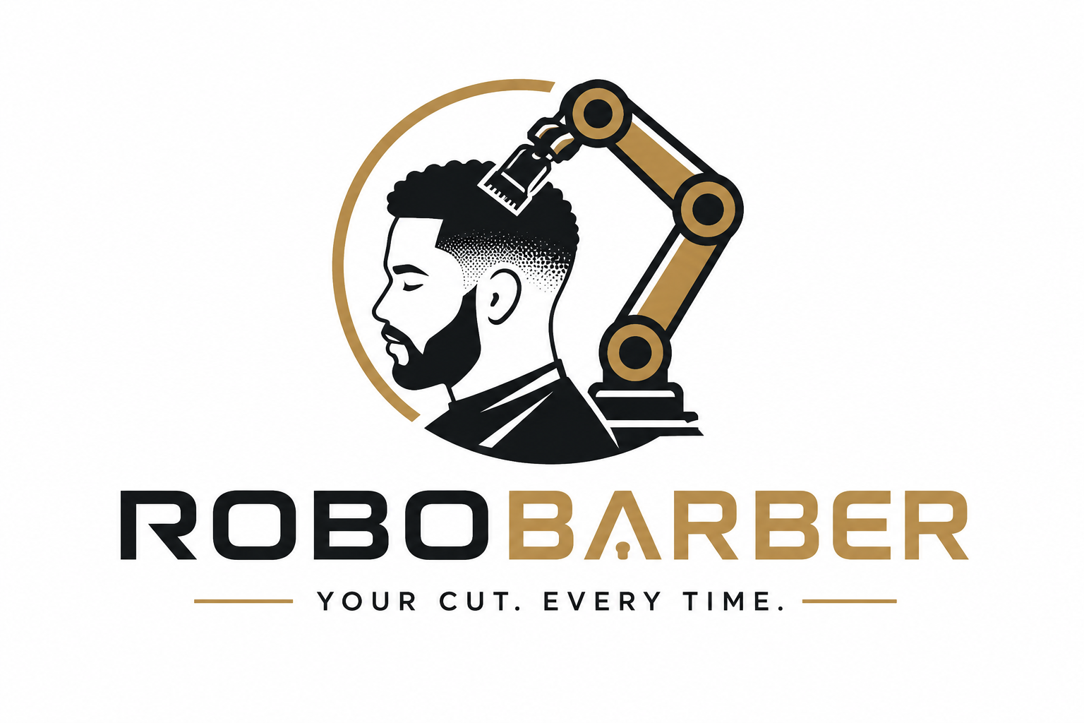RoboBarber logo